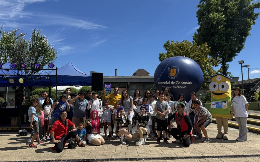 Campus Los Ángeles UdeC dio inicio a Vacaciones Entretenidas 2026 con show circense