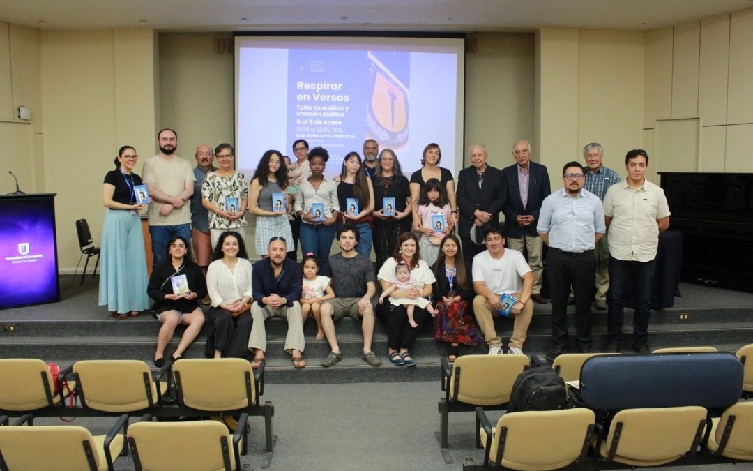 Lanzamiento del libro Versos para Ayelén reunió a seguidores de la poseía en el Campus Los Ángeles