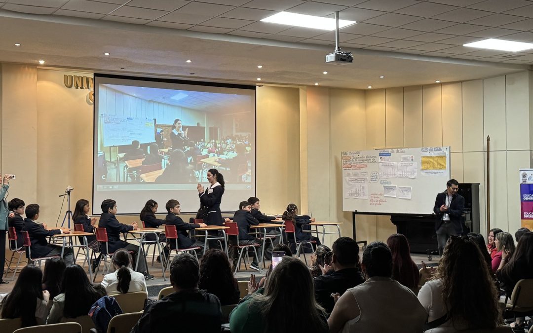 Estudiantes del Campus Los Ángeles implementan clase abierta en el marco de las Jornadas Regionales de Educación Matemática