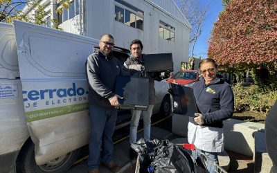 UdeC+ Sustentable: Campus Los Ángeles realizó exitosa campaña de reciclaje electrónico