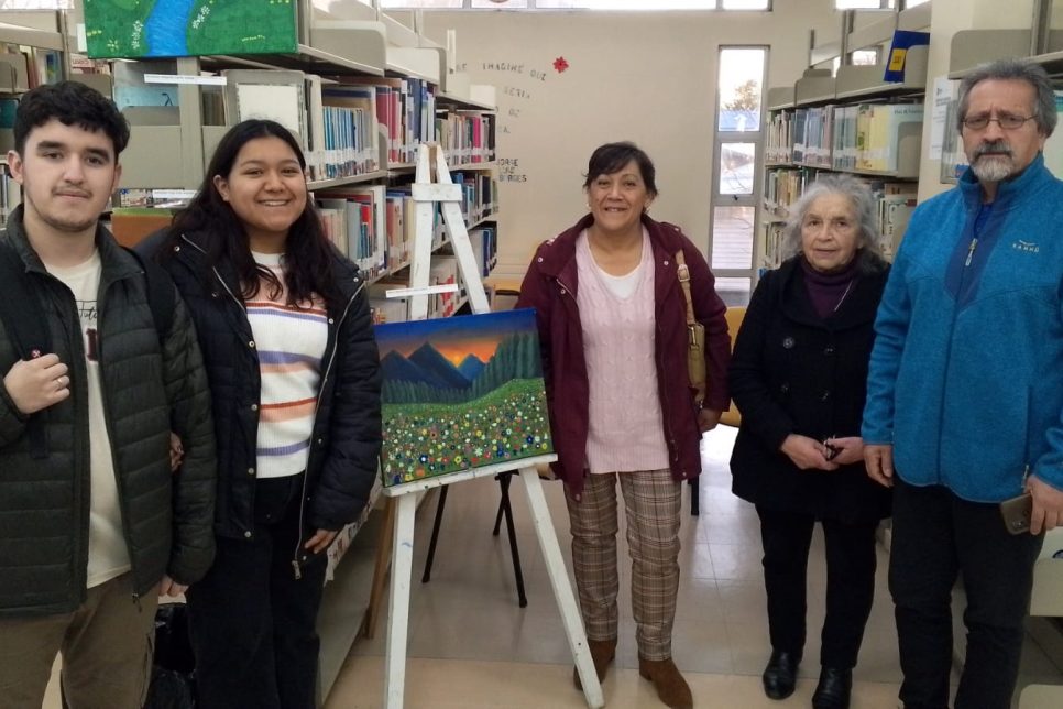 Muestra artística “Colores de Vocación” estará expuesta en Biblioteca del Campus Los Ángeles hasta fines de julio