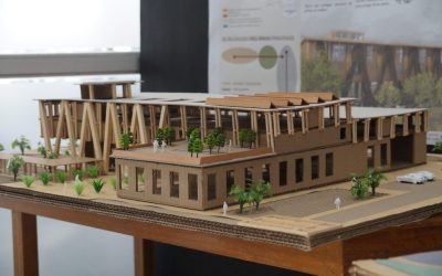 Actividad Académica: Estudiantes de Arquitectura presentaron propuestas para futuro Centro de Innovación y Desarrollo de Los Ángeles